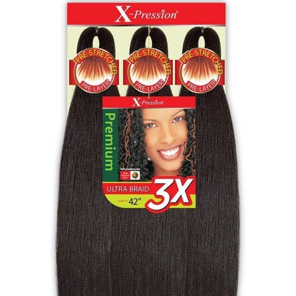 Outre Braids X-Pression Kanekaion 3X Pre Stretched Braid 42" (5-Pack, 33) - Picture 1 of 5